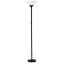 1_Aries Matte Black Torchiere Floor Lamp