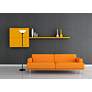 2_Aries Matte Black Torchiere Floor Lamp more views