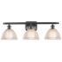 Arietta 26" Wide 3 Light Oil Rubbed Bronze Bath Vanity Light w/ Clear