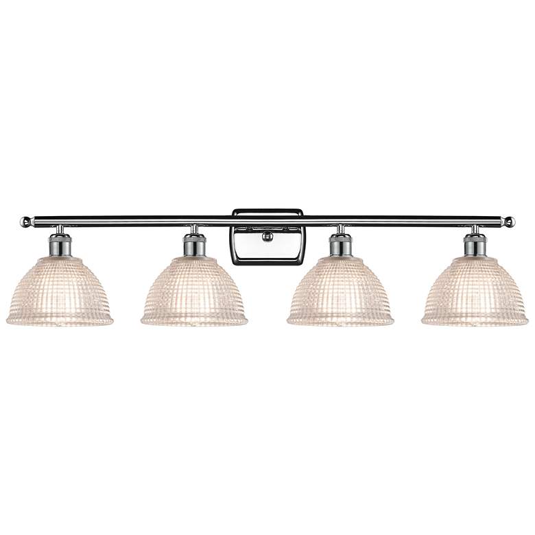 Image 1 Arietta 36" 4-Light Polished Chrome Bath Light w/ Clear Shade
