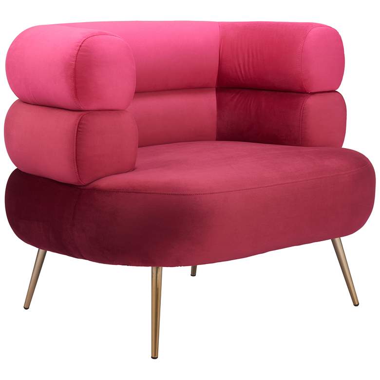 Image 1 Arish Accent Chair Red