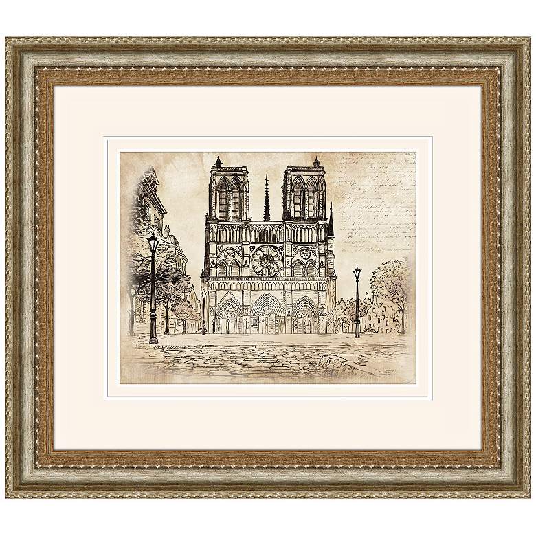 Image 1 Aristocats Cathedral 16 1/2 inch Wide Walt Disney Wall Art