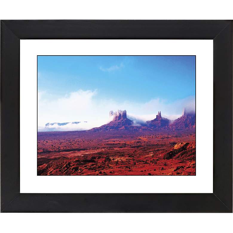 Image 1 Arizona Painted Desert Black Frame 23 1/4 inch Wide Wall Art