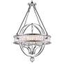 2_Arkansas 20" Wide Chrome 4-Light Chandelier more views