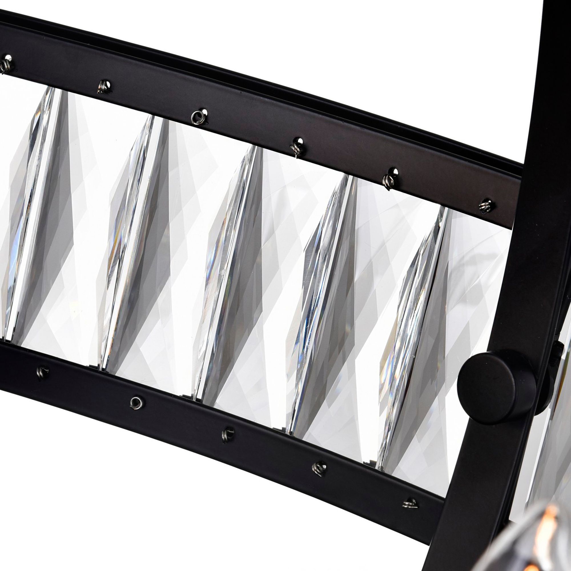 Image 7 Arkansas 6 Light Chandelier With Black Finish more views