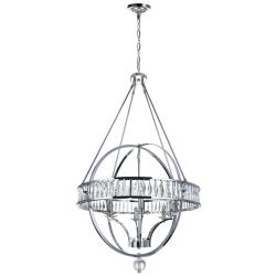 Arkansas 6 Light Chandelier With Chrome Finish