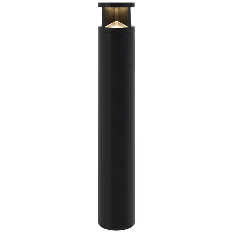 Image 1 Arkay 36 inch High Black 2-LED Landscape Bollard Light