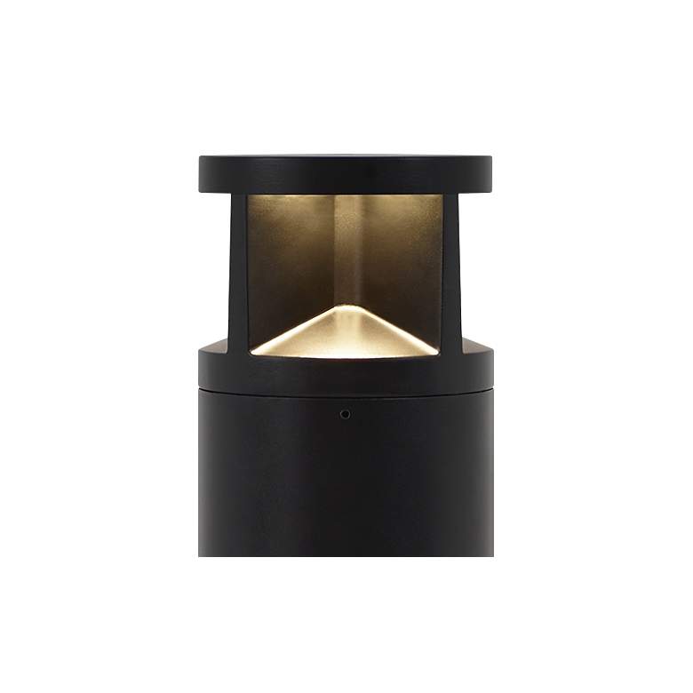 Image 2 Arkay 36 inch High Black 2-LED Landscape Bollard Light more views