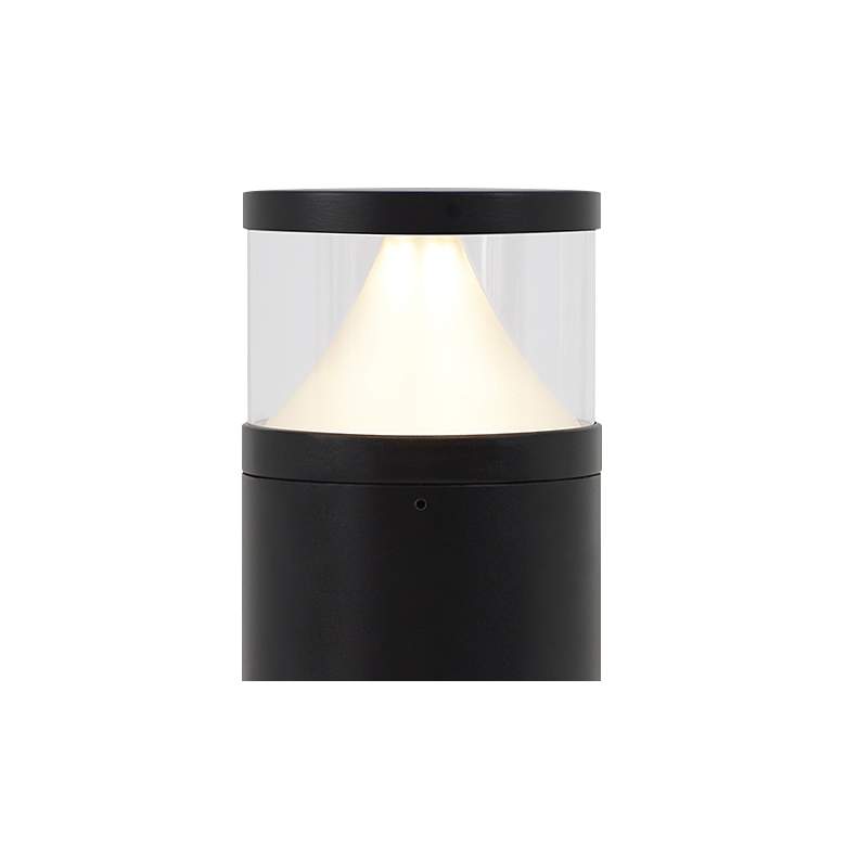 Image 2 Arkay 36 inch High Black 3-LED Landscape Bollard Light more views