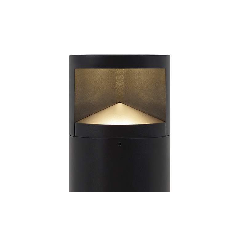 Image 2 Arkay 36 inch High Black LED Landscape Bollard Light more views