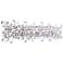 Arley 8 Light Vanity Light With Chrome Finish