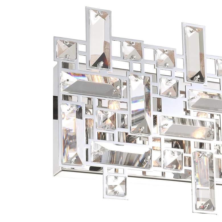 Image 3 Arley 8 Light Vanity Light With Chrome Finish more views