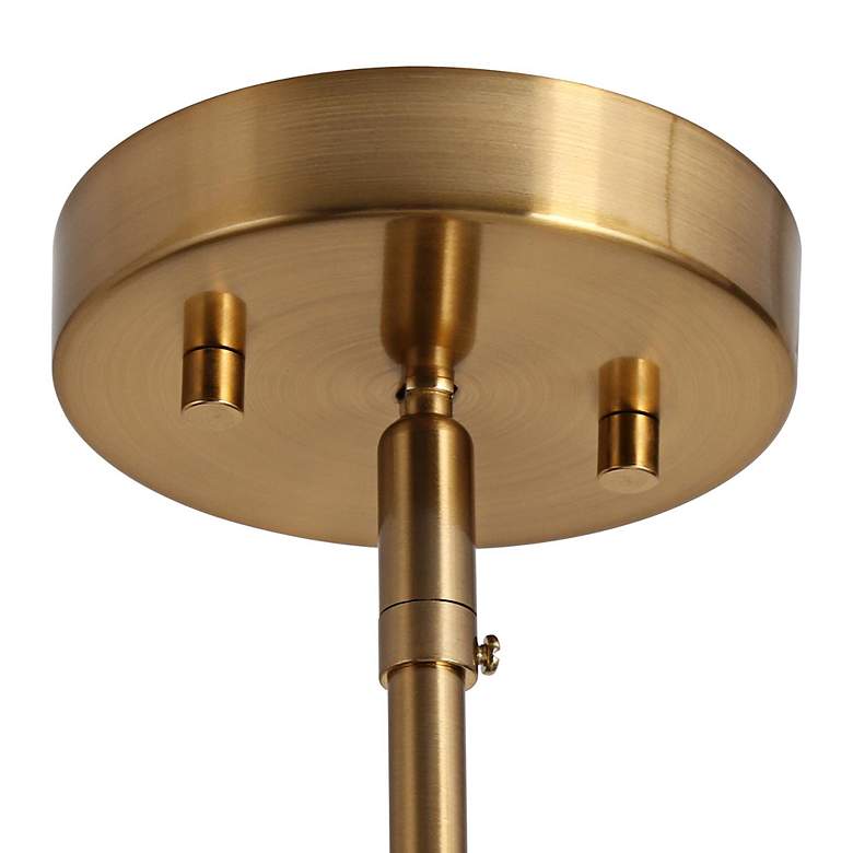 Image 5 Arlin 26.8" Wide Gold 6-Light Candle Chandelier more views