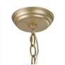 3_Arlin 26" Wide Gold 8-Light Candelabra Arm Chandelier more views