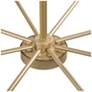 6_Arlin 26" Wide Gold 8-Light Candelabra Arm Chandelier more views