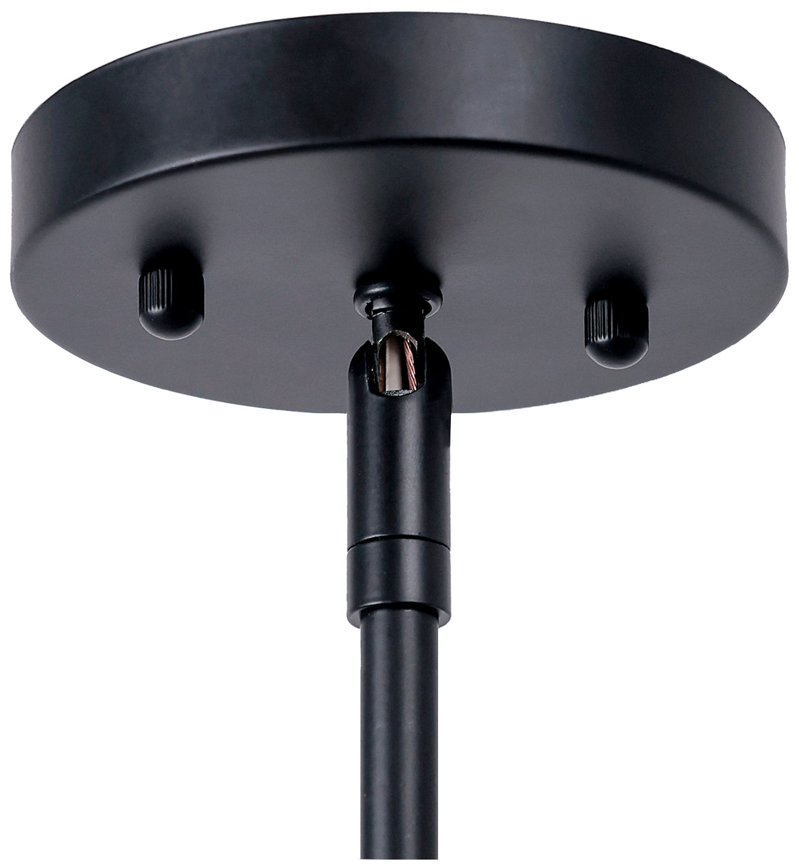 Thumbnail4 of Arlin 49.2" Wide Black 8-Light Candle Chandelier more views