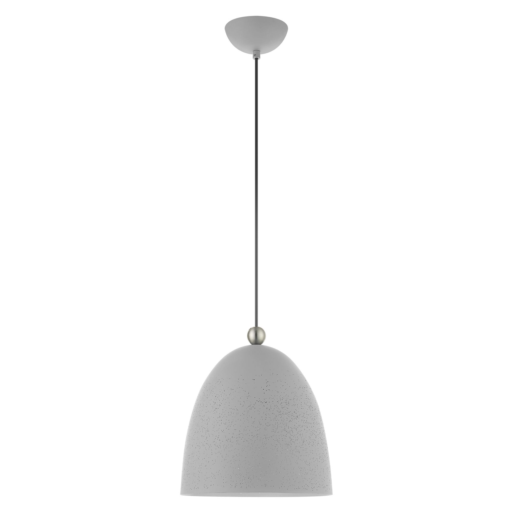 Image 3 Arlington 1 Light Nordic Gray Pendant more views