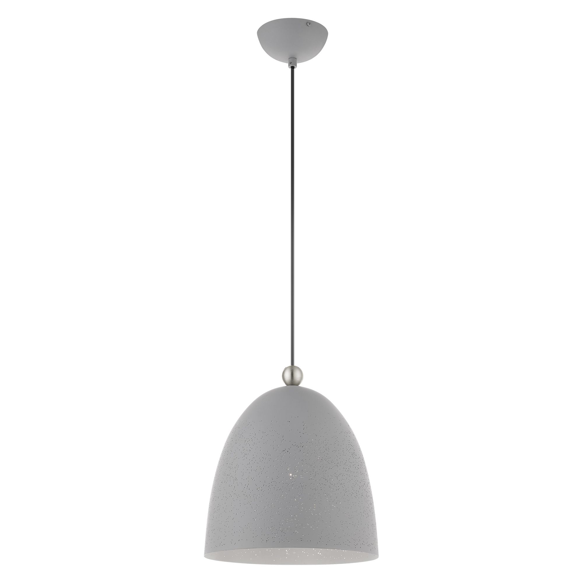 Image 5 Arlington 1 Light Nordic Gray Pendant more views