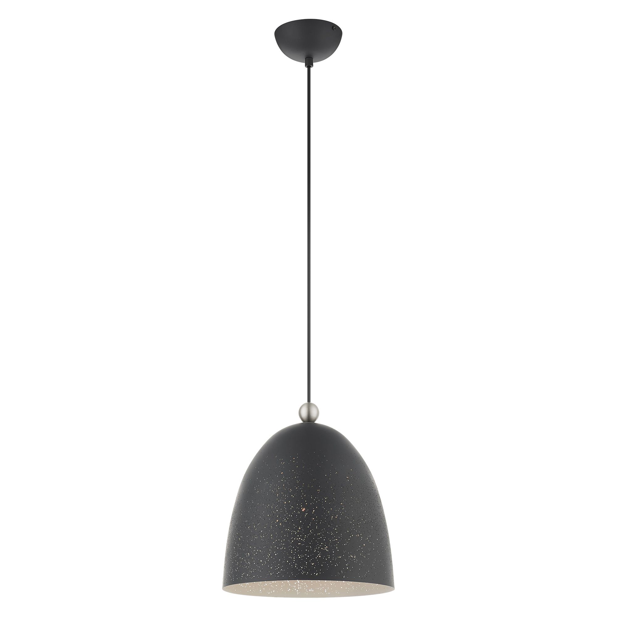 Image 5 Arlington 1 Light Scandinavian Gray Pendant more views