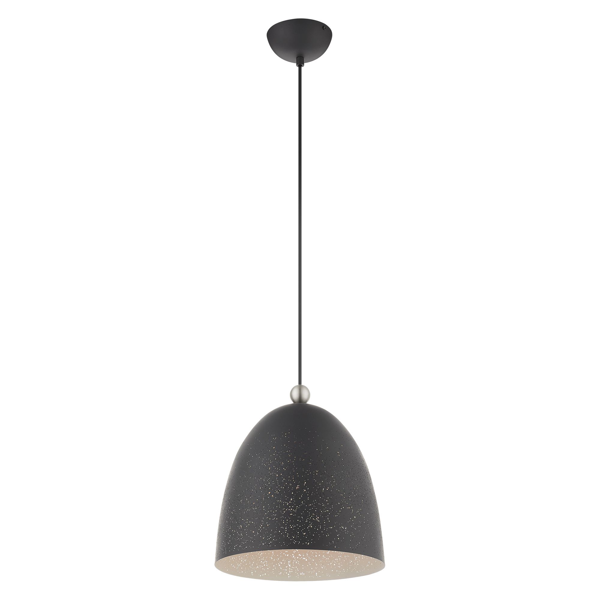 Image 6 Arlington 1 Light Scandinavian Gray Pendant more views