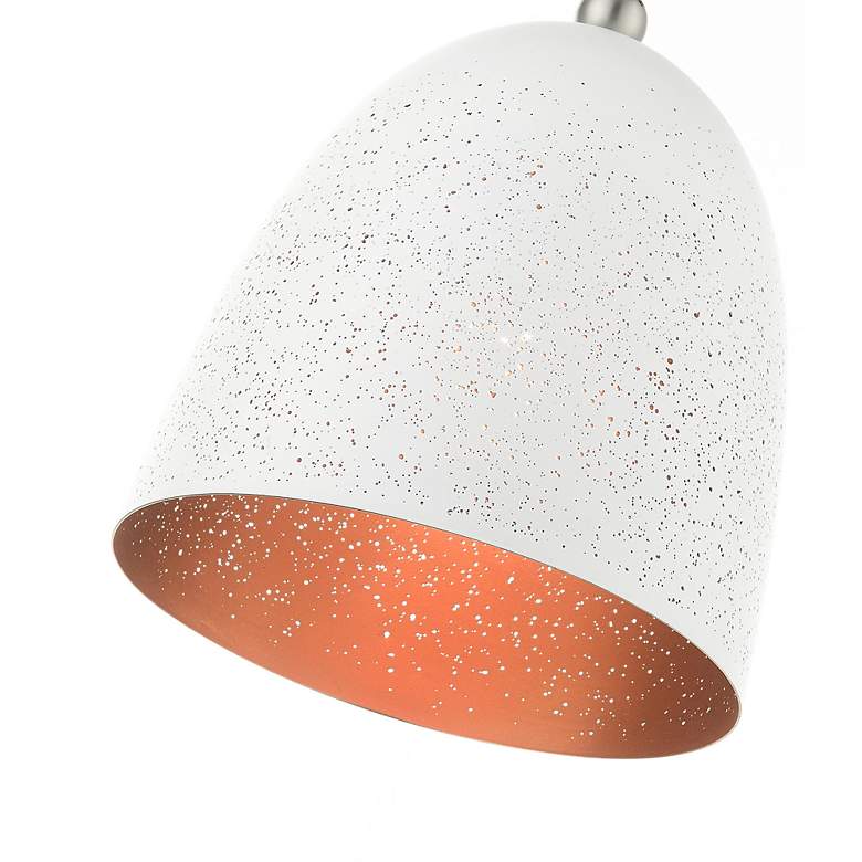 Image 7 Arlington 1 Light White Pendant more views