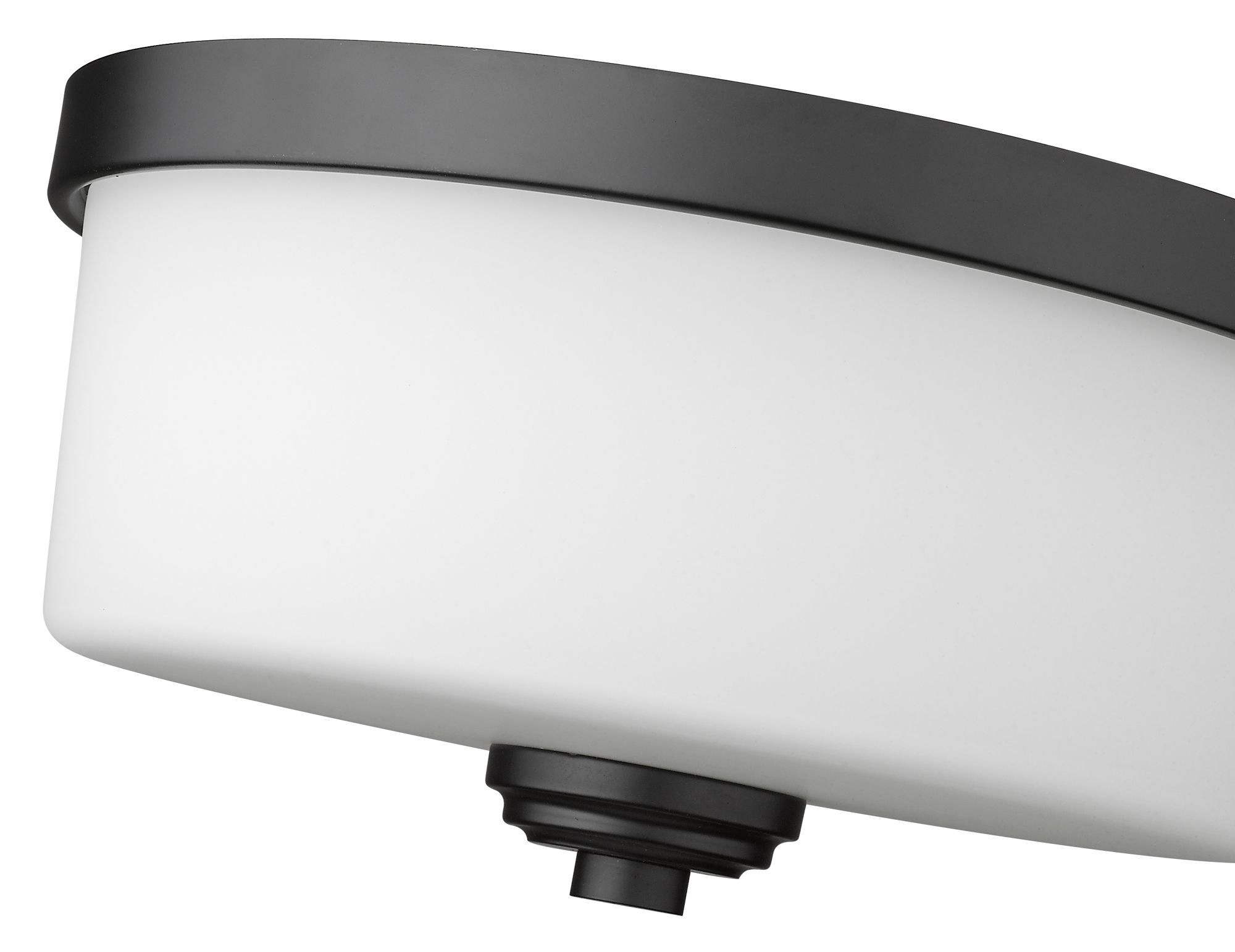 Arlington 12 1/4" Wide Matte Black Ceiling Light in scene