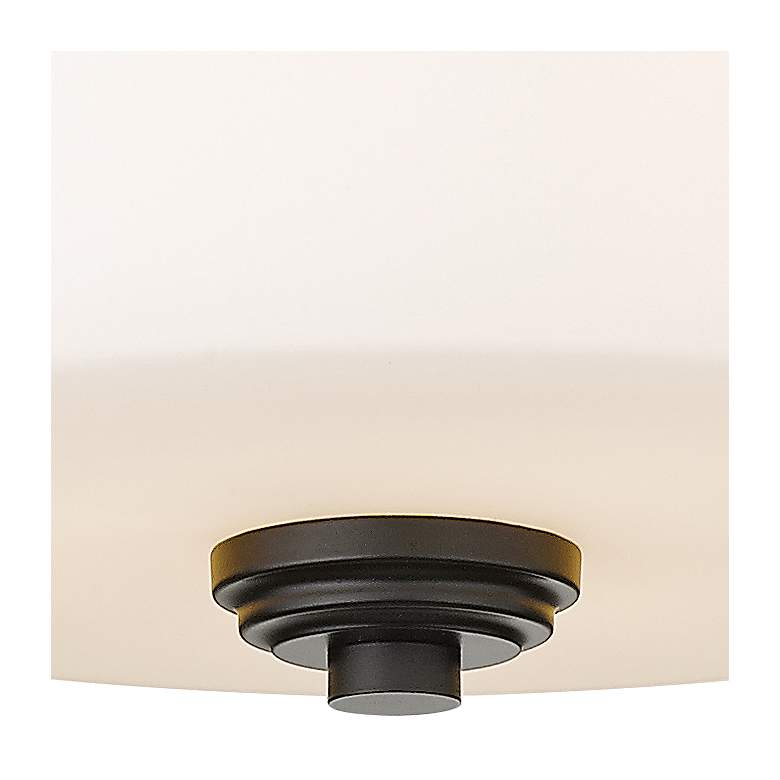Image 4 Arlington 14" Wide Matte Black Ceiling Light more views