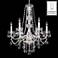 Arlington 24" Wide Heritage Crystal Chandelier with Dimmer