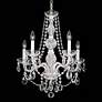 5_Arlington 24"H x 20.5"W 4-Light Crystal Chandelier in Silver more views