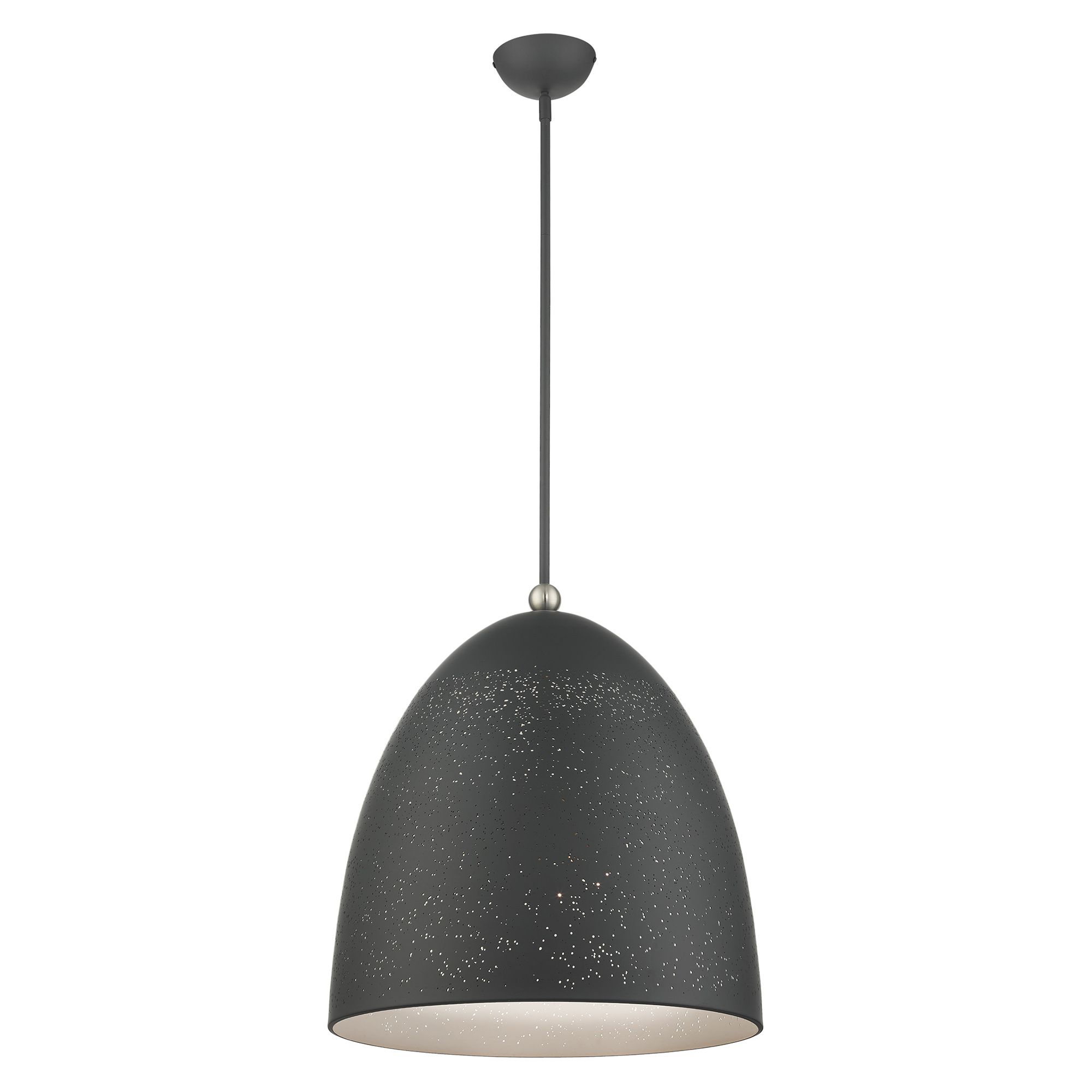 Image 6 Arlington 3 Light Scandinavian Gray Pendant more views