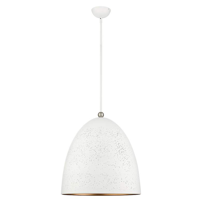 Image 3 Arlington 3 Light White Pendant more views