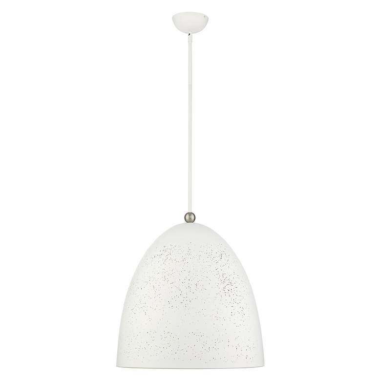 Image 4 Arlington 3 Light White Pendant more views