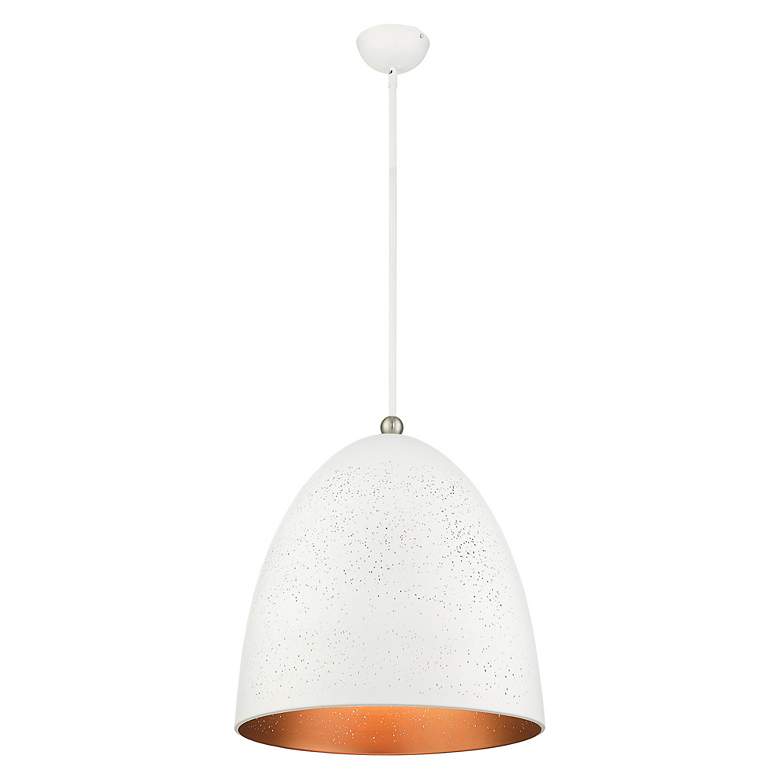 Image 6 Arlington 3 Light White Pendant more views