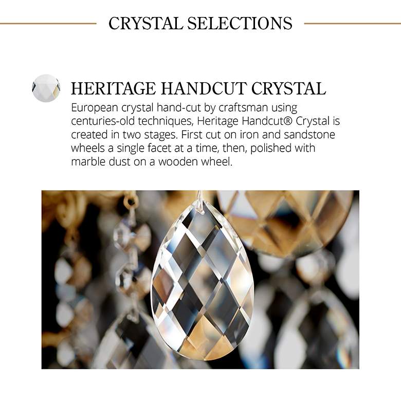 Image 6 Arlington 35.5"H x 28"W 8-Light Crystal Chandelier in Silver more views