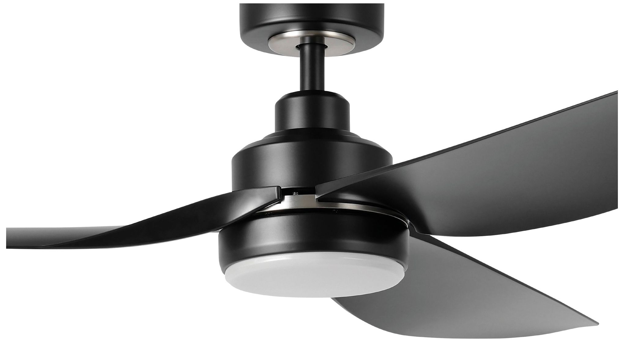 Thumbnail2 of Arlington 56" 3-Blade Fan w/ Dimmable LED Light Kit & Remote Black more views