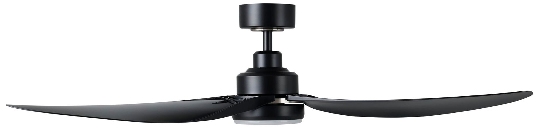 Thumbnail4 of Arlington 56" 3-Blade Fan w/ Dimmable LED Light Kit & Remote Black more views