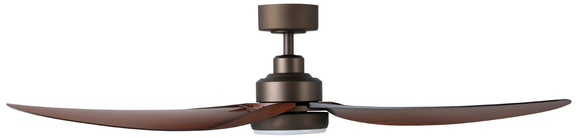 Image 4 Arlington 56" 3-Blade Fan w/ Dimmable LED Light Kit & Remote Koa B more views