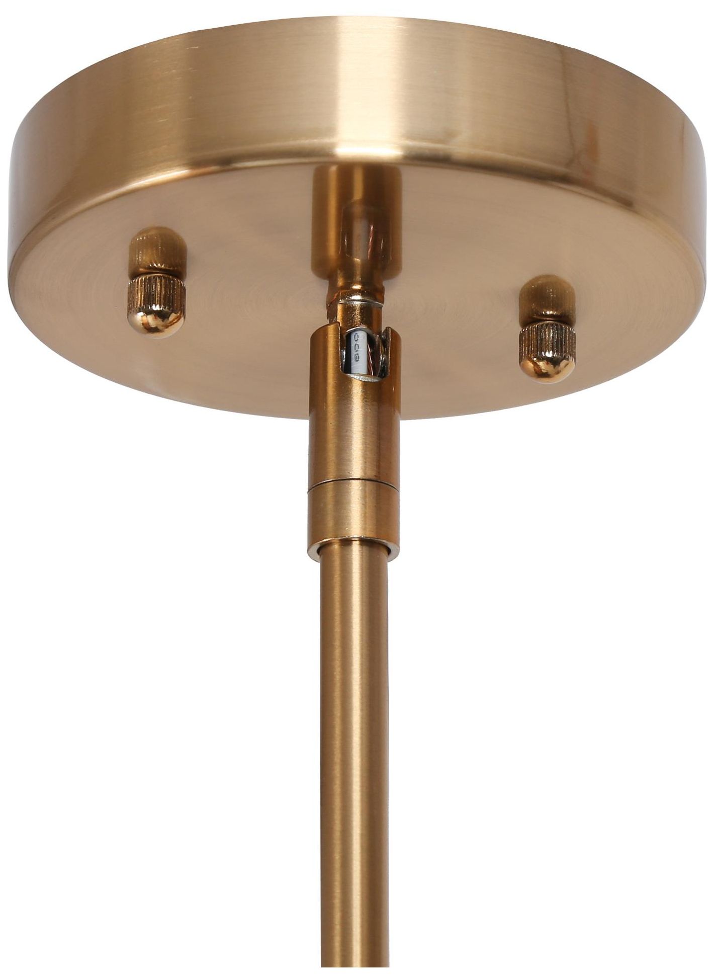 Image 4 Arlinne 20"W Polished Brass 6-Light Metal Candle Chandelier more views