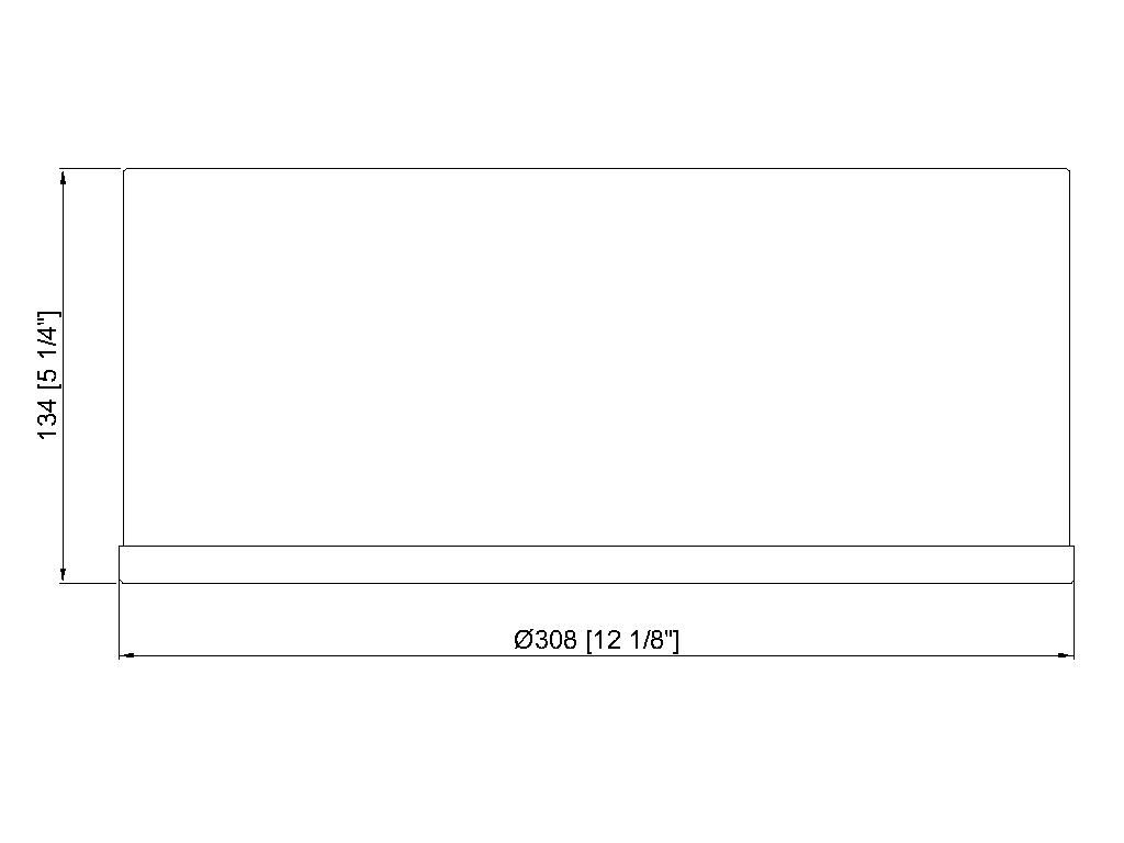 Arlo 12 1/4"W Matte White with Rubbed Brass Ceiling Light