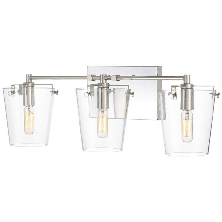 Image 4 Arlo 3-Lt Bath - Black/Polished Nickel more views