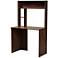 Arlo 35 1/2" Wide Walnut Brown 2-Shelf Computer Desk