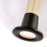 4_Arlo 8" Wide Black Pendant With Clear Glass Shade more views