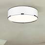 1_Arlo by Z-Lite Matte White + Chrome 4 Light Flush Mount