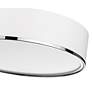 7_Arlo by Z-Lite Matte White + Chrome 4 Light Flush Mount more views