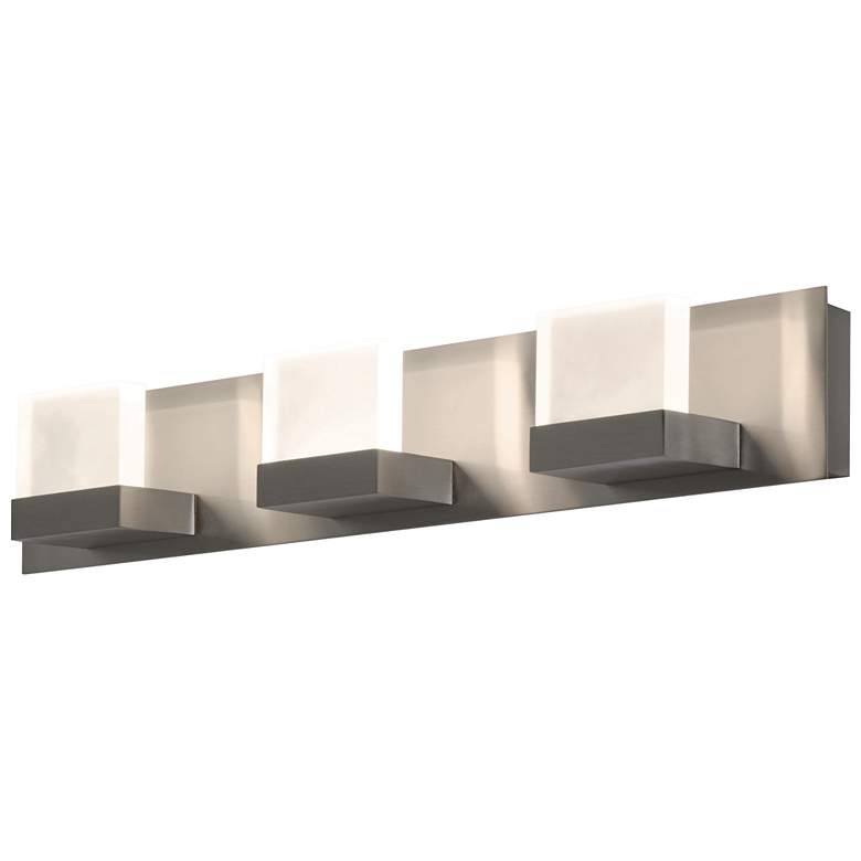 Image 1 Arlo LED 3-Light Vanity - 120v - Satin Nickel