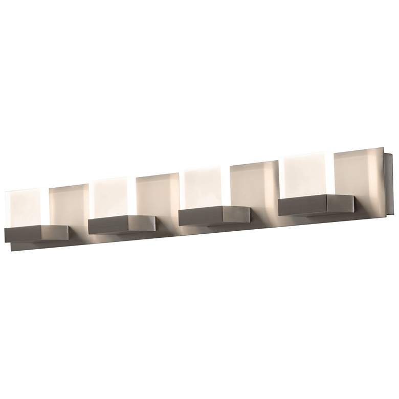 Image 1 Arlo LED 4-Light Vanity - 120-277v - Satin Nickel
