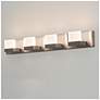 Thumbnail4 of Arlo LED 4-Light Vanity - 120-277v - Satin Nickel more views
