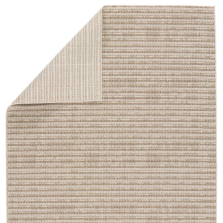 Image 4 Arlyn PRA04 4&#39;x6&#39; Cream and Beige Indoor/Outdoor Area Rug more views