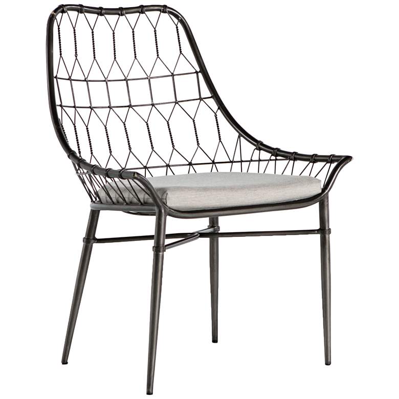 Image 1 Arman Vintage Metal Outdoor Dining Chair