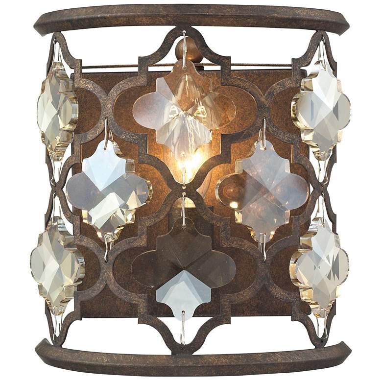Image 1 Armand 9 inch High 1-Light Sconce - Weathered Bronze
